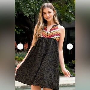 THML Embroidered Dress